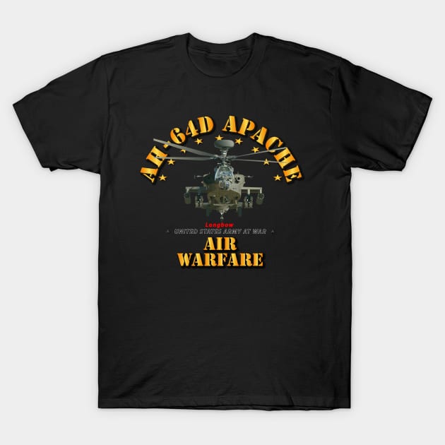 AH-64D Apache Longbow - Air Warfare T-Shirt by twix123844